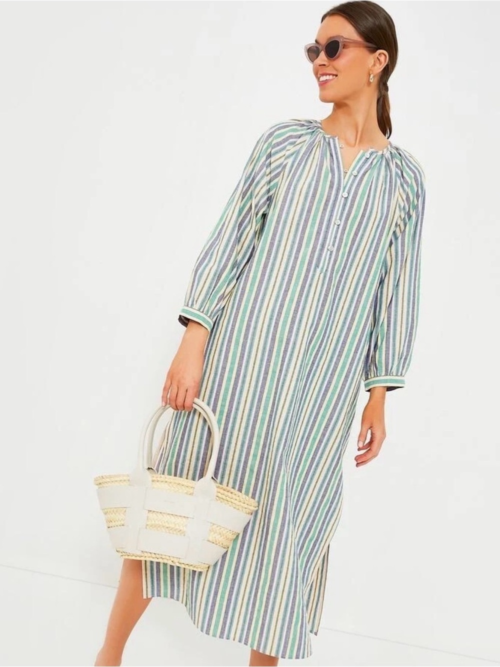 Tuckernuck Zephyr Striped Heidi Dress NWT Medium - Picture 4 of 4